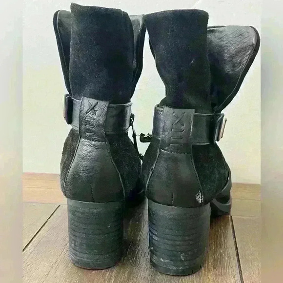 Trask Misty Black Suede Boots Womens size 8 - Picture 9 of 10